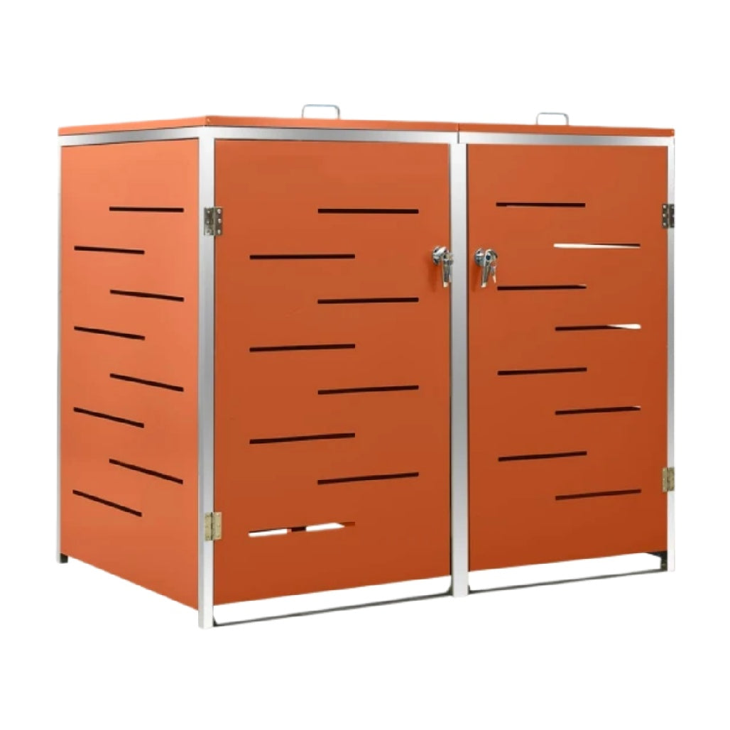 収納ボックス用の外部収納キット ナチュラルウッド製 - 80 x 60 x 60